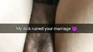 My small fat dick ruin your wife pussy and  your marriage