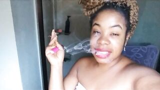 Smoking Big Lips Ebony Black Girl Sexy Audio Voice Erotic Poetry Music Spoken Word - Cami Creams