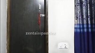 Zentai Tarzan porn penis slow motion