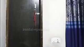 Zentai Tarzan porn penis slow motion