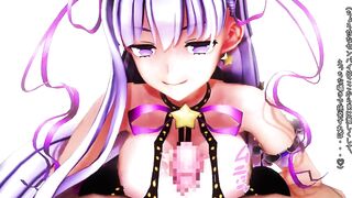 【MMD R-18 SEX DANCE】FATE BB BYIBY INTENSE MASTURBATION BIG TITS SPERM BATH セクシーホットビッグ [MMD]