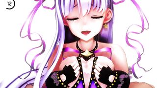 【MMD R-18 SEX DANCE】FATE BB BYIBY INTENSE MASTURBATION BIG TITS SPERM BATH セクシーホットビッグ [MMD]