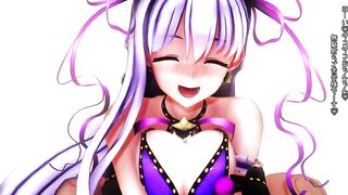 【MMD R-18 SEX DANCE】FATE BB BYIBY INTENSE MASTURBATION BIG TITS SPERM BATH セクシーホットビッグ [MMD]