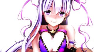 【MMD R-18 SEX DANCE】FATE BB BYIBY INTENSE MASTURBATION BIG TITS SPERM BATH セクシーホットビッグ [MMD]