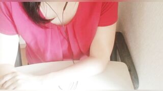 【人妻チャットオナニー】お触り禁止されて我慢できずに触ってしまうｗ【ブログ見てね♪】