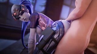 Overwatch Widowmaker PMV (Work Bitch)