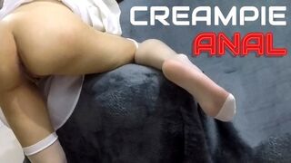 Hardcore Anal Creampie Fuck - I Fucked the Petite Girl Ass