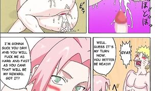 Naruto Hentai. Temari,Tsunade, Shizune, Hinata, Sakura