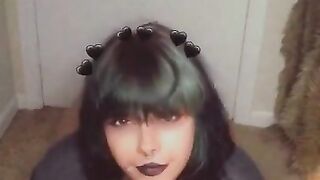 Chubby Goth Ass Shaking Compilation