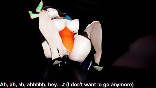 BLACKED: DOA Leifang as Shy Bunny Girl - Dildo Machine & Masturbation & BBC Fuck Hard - 3D Hentai