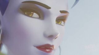 Overwatch - Widowmaker Threesome Anal Creampie Squirt 3d Hentai - by RashNemain