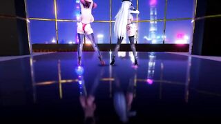 MMD R18 Enterprise and USS Bremerton Suspicious Dark Demon Sex Ver2 Azulene 3D Hentai