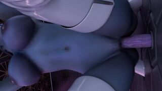 Mass Effect - Liara Gets a Big Dick at the Gloryhole [blender] (With Sound)