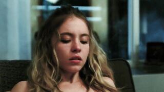 Sydney Sweeney Sex Scene - The Voyeurs (no music)