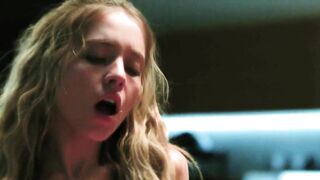 Sydney Sweeney Sex Scene - The Voyeurs (no music)