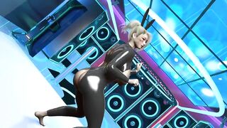 【MMD R-18 SEX DANCE】SEXY ASS BIG TITS SUCKING COCK IN THE SEX CLUB HOT DANCE 甘いフェラ [MMD]