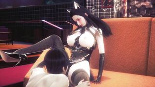 Cute Japanese Girl Pussy Licking - 3D Hentai - (Uncensored)