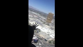 Las Vegas Asian Slut Picked up on the Casino Floor is Fucked on the Window of my VIP Hotel Room