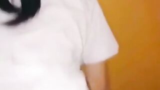 Korean Schoolgirl Riding