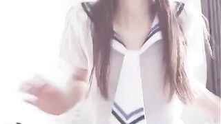 浮気おちんぽ好きっ、淫語連発女子高生ニーハイ制服コス美女を寝取りjapanese Schoolgirl Uniform Cosplay Beauty and SEX