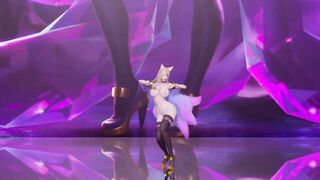 [MMD] K/DA - the Baddest Ahri Nude Dance Uncensored 3D