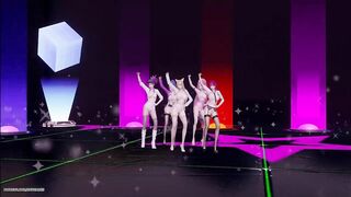 [MMD] CHUNG HA - Snapping Strip Vers. Ahri Akali Kaisa Evelynn Seraphine KDA 3D Erotic Dance