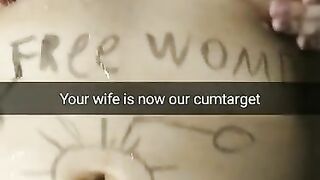 Your wife now is public cum dump and cumtarget! -Milky Mari