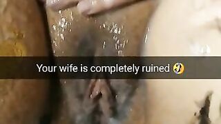 Your wife become ruined fuckmeat slut  for free creampies!