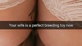 My wife is a perfect breeding bitch now! - Milky Mari