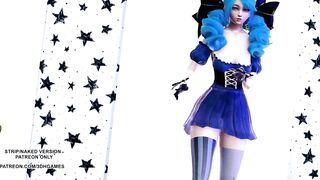 [MMD] BESTie - Excuseme Gwen Sexy Kpop Dance League of Legends