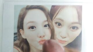 Kpop twice Nayeon and Tzuyu Cum Tribute