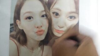 Kpop twice Nayeon and Tzuyu Cum Tribute