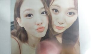 Kpop twice Nayeon and Tzuyu Cum Tribute