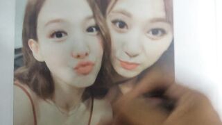 Kpop twice Nayeon and Tzuyu Cum Tribute