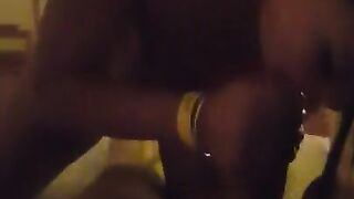 Asian Girl Sucks Passionately in the Hotel