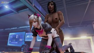 D.Va Fucked by Pharah