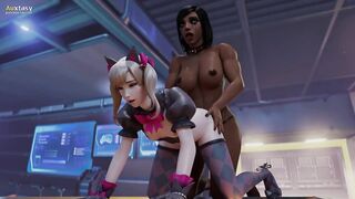 D.Va Fucked by Pharah