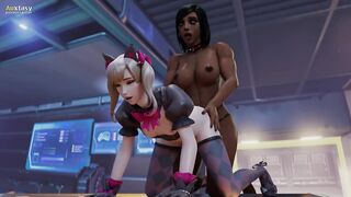 D.Va Fucked by Pharah