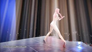 [MMD] Wisin & Yandel - Follow the Leader Seraphine Naked Dance