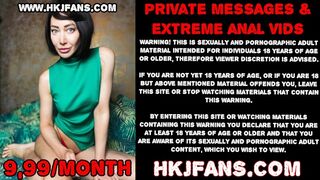 HKJFANS Hotkinkyjo Ride on Huge Dildo and Prolapse Extreme 26.06.2021