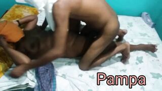 Pampa fucked by house owner part 2 with Hindi audio