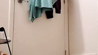 Asian Changing in her Room