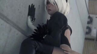 【MMD R-18 SEX DANCE】NIER AUTOMATA INTENSE SEX SWEET DELIGHT INTENSE FUCKING 甘いお尻 [MMD]