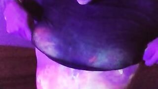 Titty Drop in Uv Light