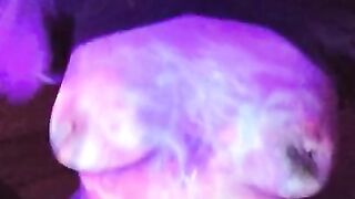 Titty Drop in Uv Light