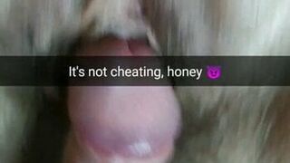 Its not cheating! His cock just rub my pussy a little!