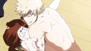 MY HERO ACADEMIA BAKUGO X URARAKA SEX