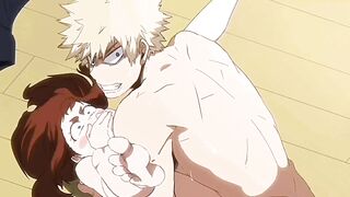 MY HERO ACADEMIA BAKUGO X URARAKA SEX