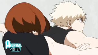 MY HERO ACADEMIA - BAKUGOU X URARAKA HENTAI ESPAÑOL