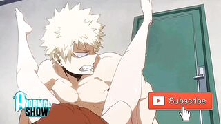 MY HERO ACADEMIA - BAKUGOU X URARAKA HENTAI ESPAÑOL